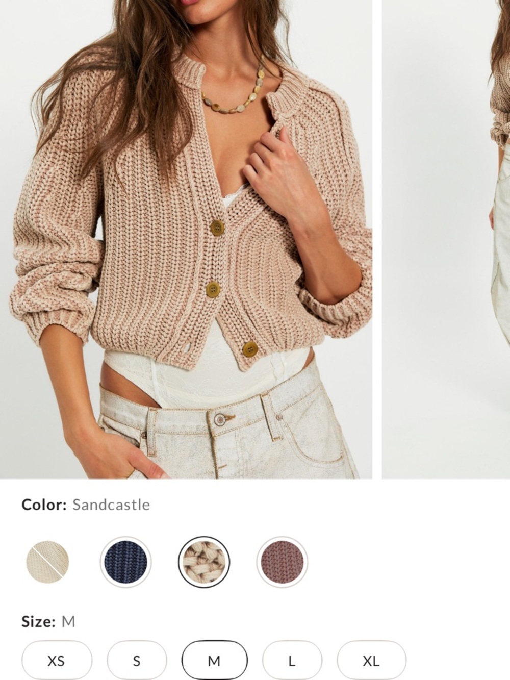 Free People Sweet Nothings Cardi
